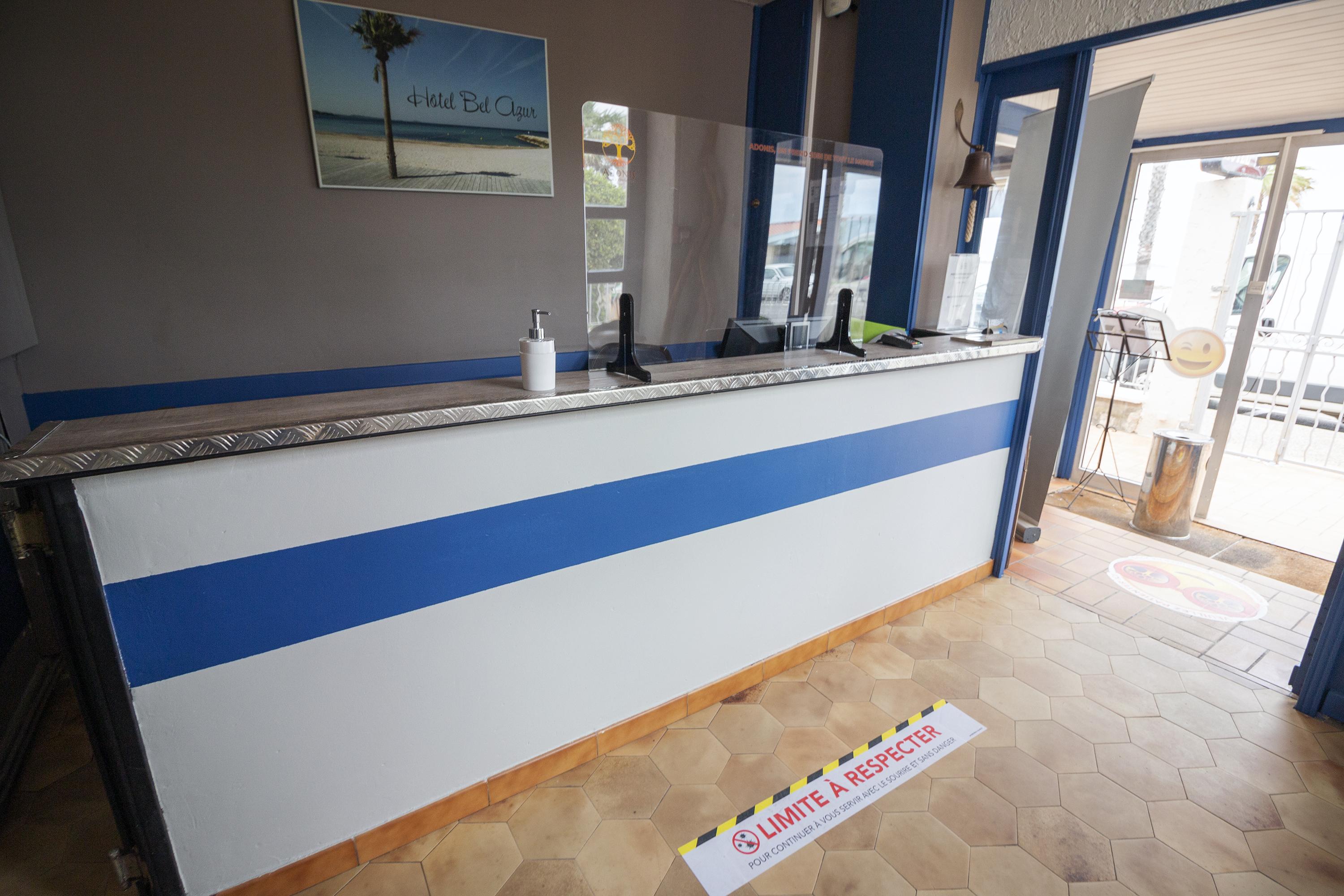 Hotel Bel Azur Six-Fours-les-Plages Exteriör bild