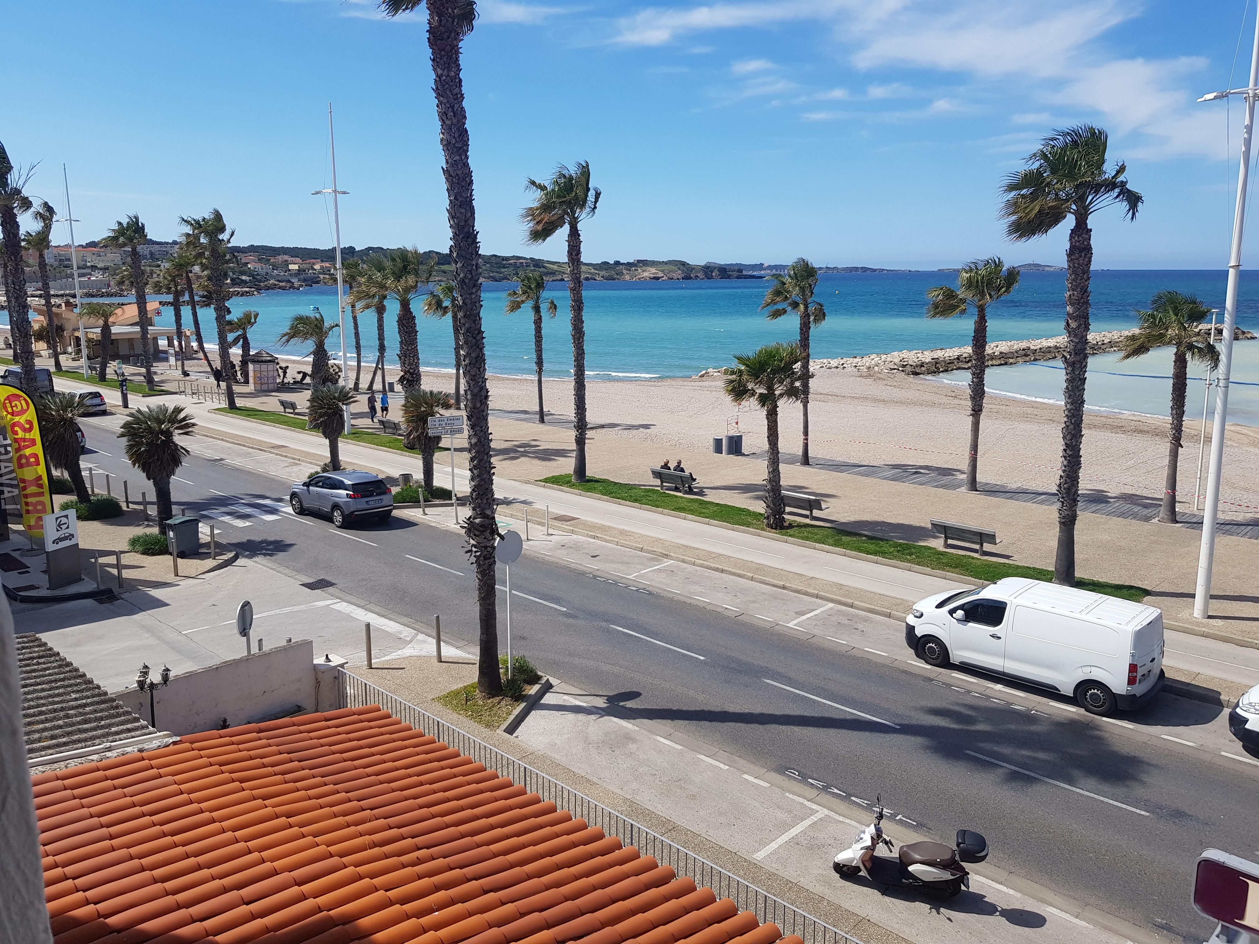Hotel Bel Azur Six-Fours-les-Plages Exteriör bild
